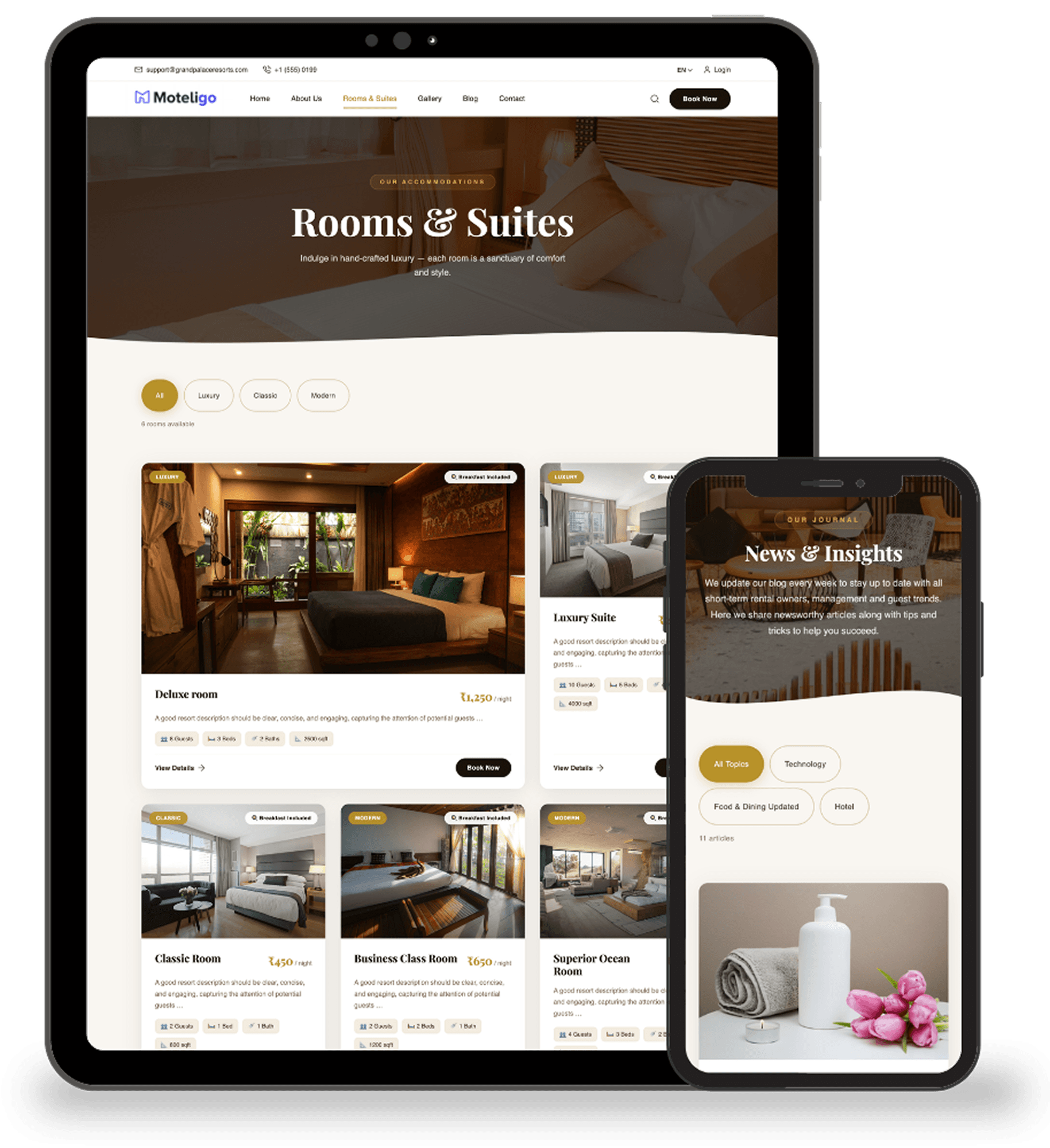 Moteligo Website Builder and CMS